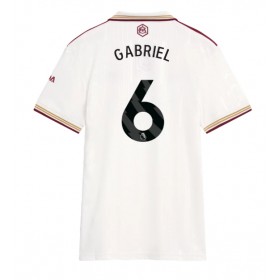 Arsenal Gabriel Magalhaes #6 Tredje skjorte til dame 2025-26 Kortermet